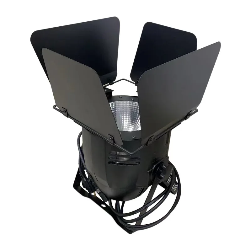 إضاءة المسرح 200 واط عالية الطاقة LED COB سطح الضوء الاسمية ضوء لونين دافئ أبيض مصبوغ مع أوراق التظليل #4