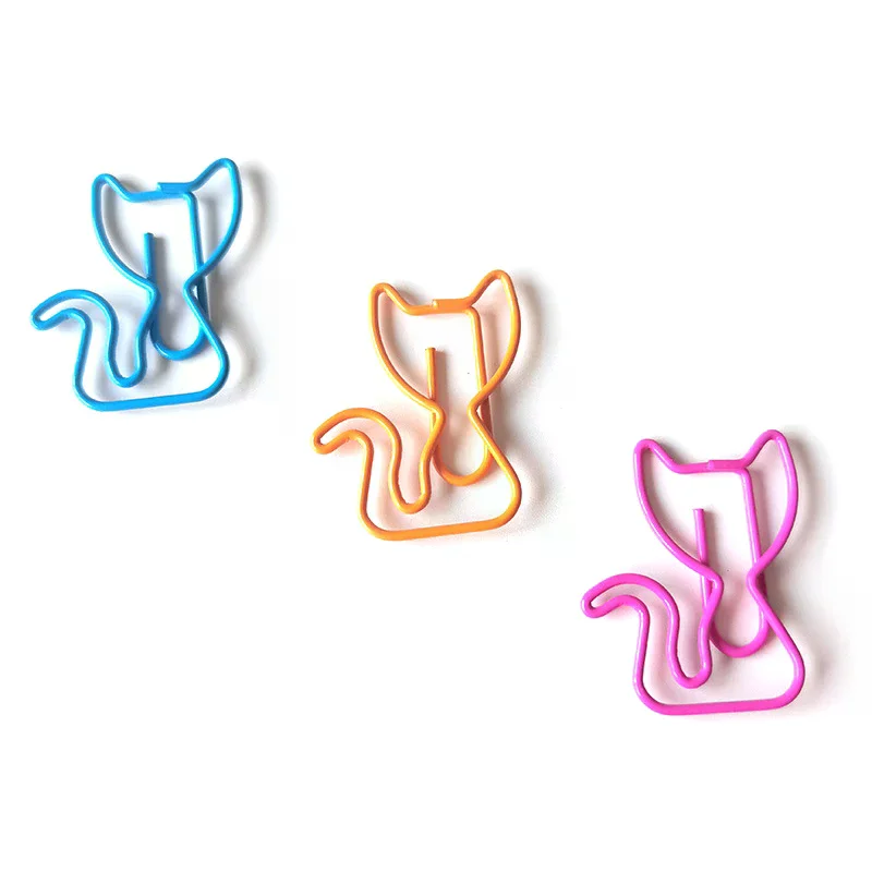 10/100PCS Paperclips With Musical Notes Office Supplies Animal Paperclips Duck Paperclips Irregularly Shaped Colorful Paperclips