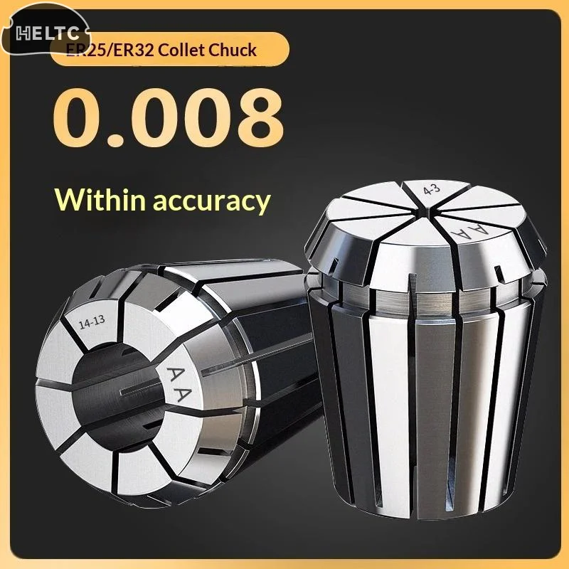 ER11 ER16 ER Spring Collet Chuck 0.005mm Accuracy 0.008mm For CNC Milling Tool Holder Engraving Machine Spindle