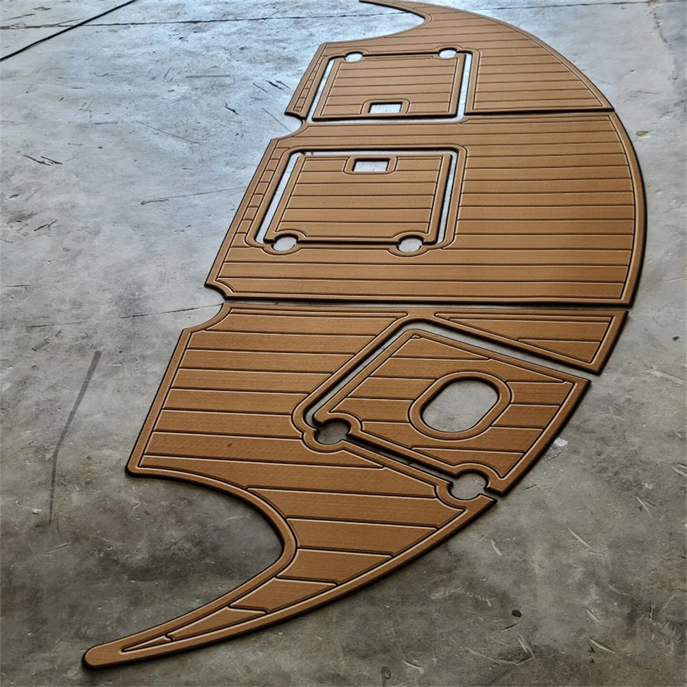 Four Winns 358V Swim Platform Cockpit Boat EVA Faux Foam Teak Deck Floor Pad Mat SeaDek MarineMat Gatorstep Style Self Adhesive