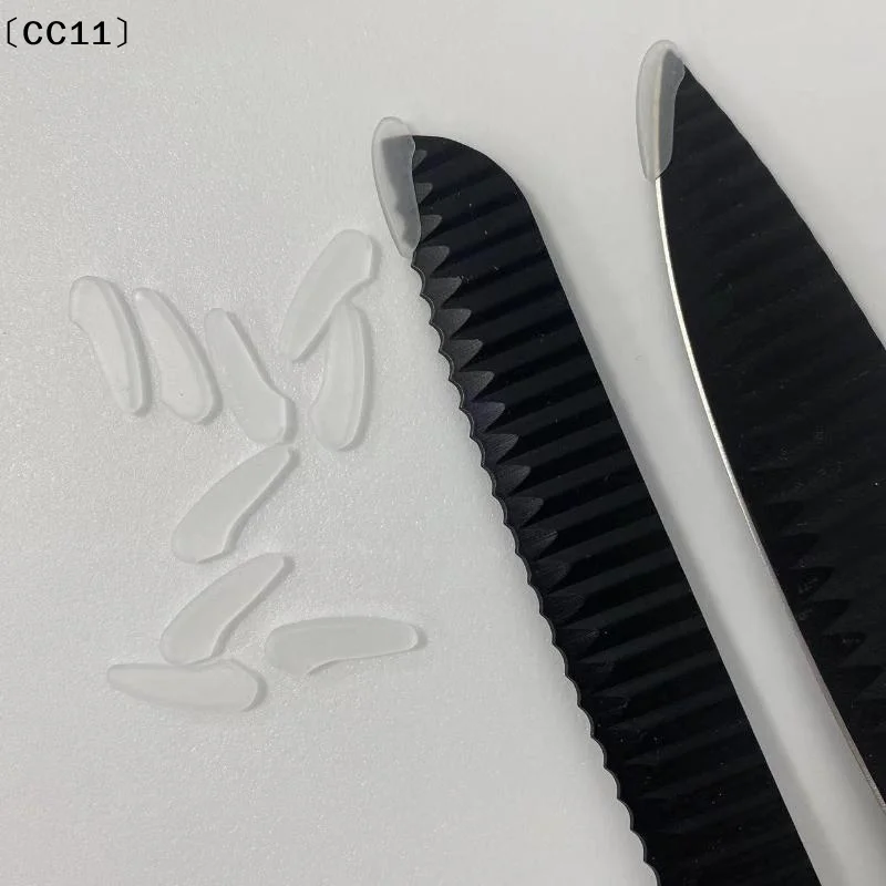 100Pcs Knife Tip Protectors Transparent Plastic Cutter Sleeves For Household Kitchen Cutters Precision Blade Protection〔CC11〕