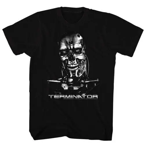 The Terminator Chrome T-Shirt - Black