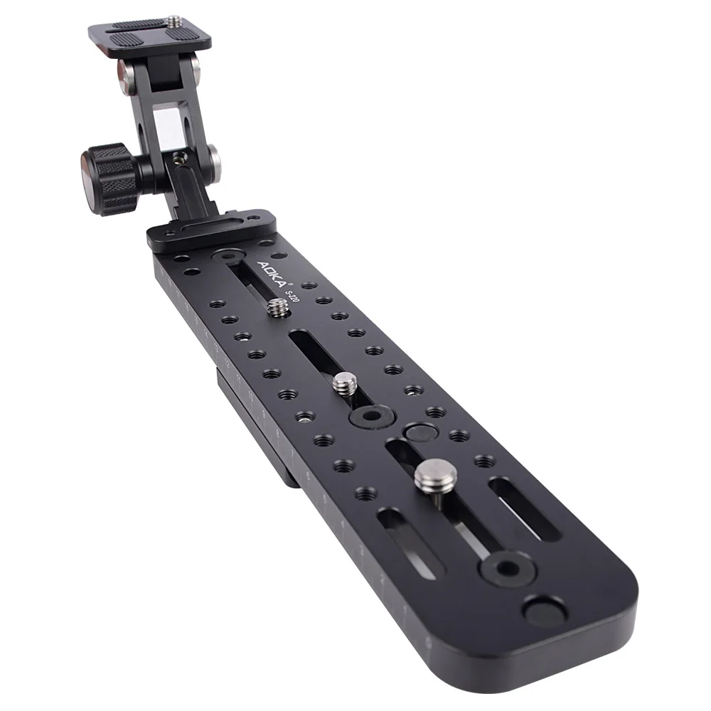 Sachtler Optimal Aluminum Camera Bracket Accessory Support Frame Stand Holder Mount (Black) Light Weight