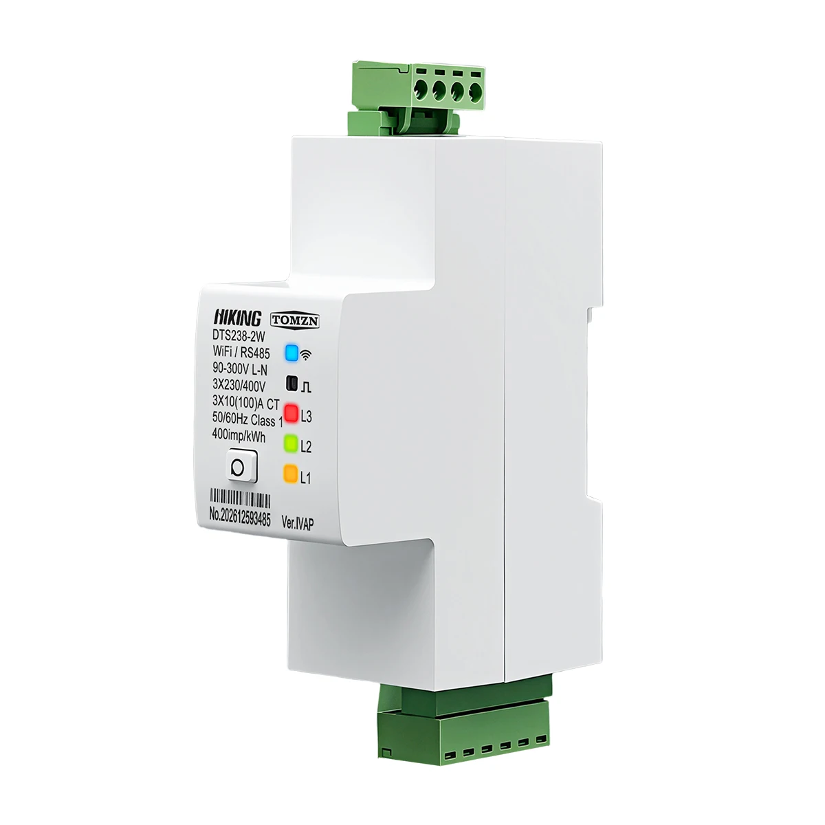 TOMZN 3 Phase 100A Tuya WIFI Smart Bidirectional Energy Meter CT Power Consumption Monitor kWh Meter Wattmeter SMARTLIFE RS485