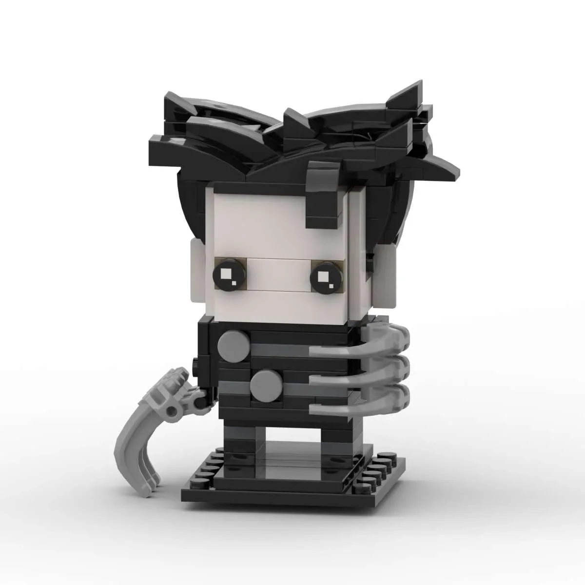 

Серия фильмов, ножничная ручная фигурка, строительные блоки MOC-14635 Q-версия, сборная модель робота Эдварда, головоломка, детская игрушка, подарок на день рождения