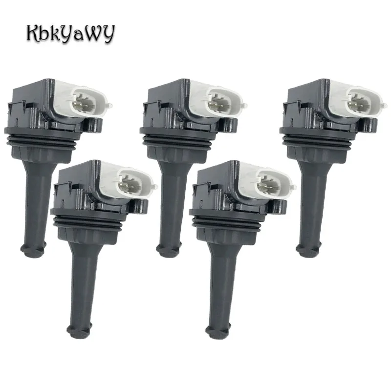 

Kbkyawy 1/3/5PCS High Performance Ignition Coil For Volvo C30 C70 S40 S60 S80L V40 V60 XC60 30713417 0221604010 6M5G12029AA