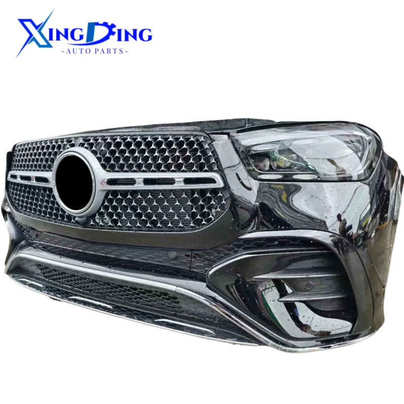 High-quality for  GLE 167 From 2024, Featuring a New Front Bumper with Grille and Headlights.