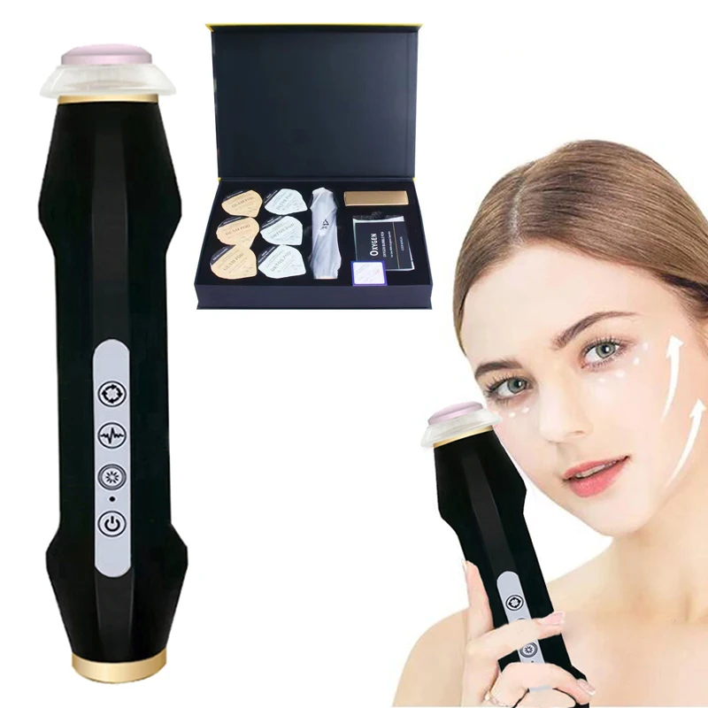 2024 New Design Handheld CO2 Bubble Pen Oxygenation Capsules Pods Rechargeable Skin Tightening Facial Machine Oxygen Facial Kit