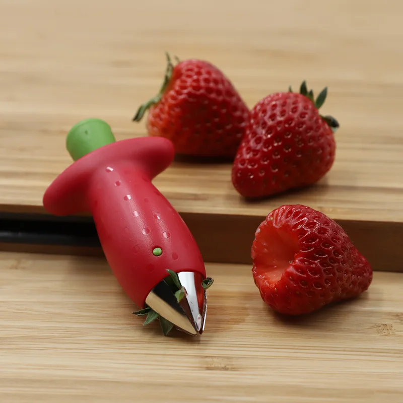 American chefn strawberry fruit destemmer pineapple knife clip eating strawberry artifact strawberry gouging eye clip