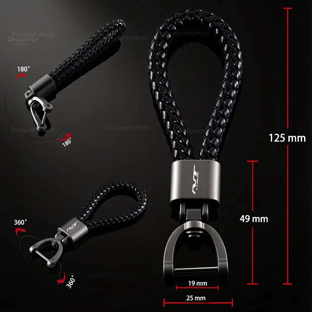 Motorcycle Keychain Keyring With Logo For Honda NT1100 NT 1100 2022 2023 Motorbike Key Chain Ring Accessories Metal Keychain
