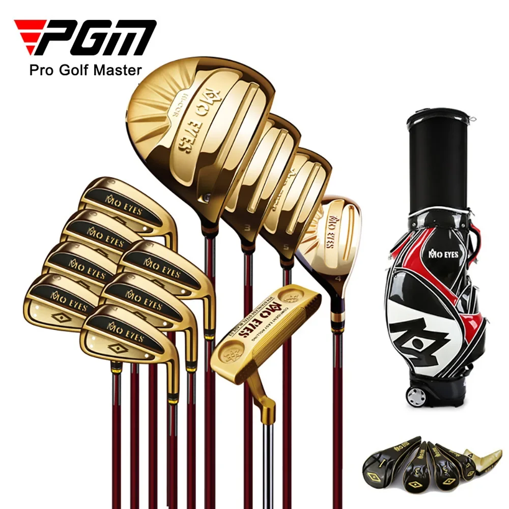 PGM Professional Golf Club Men's Set Titanium Alloy Adjustable Angle with Telescopic Bag new