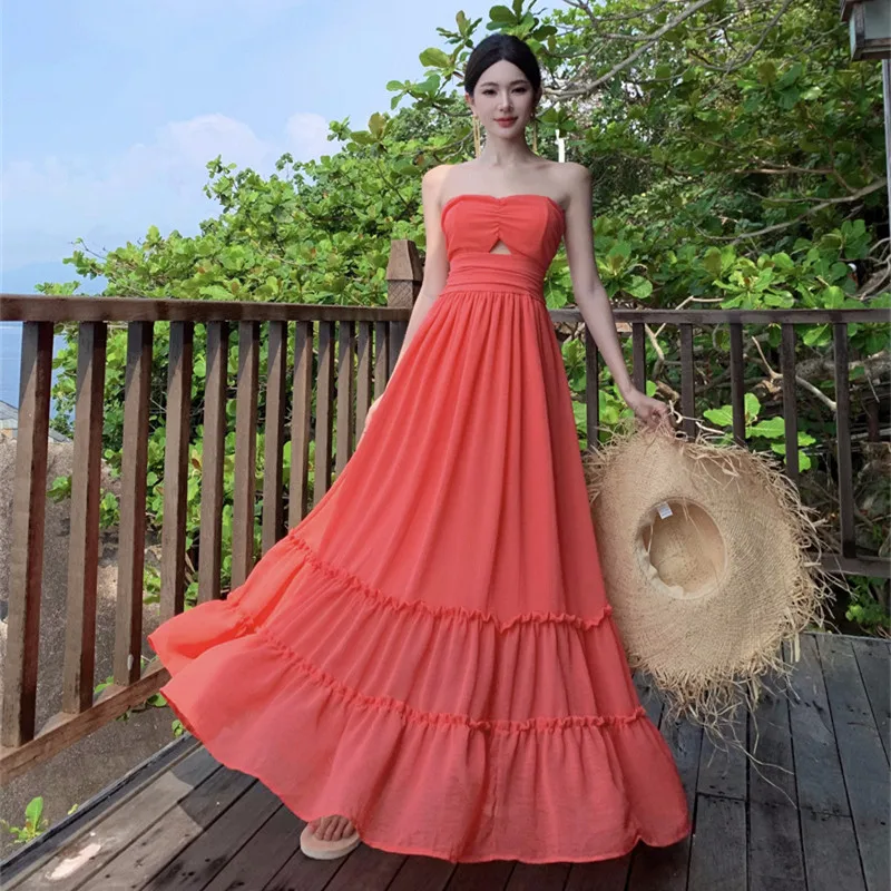 

NEW Elegant Celebrity Ladies Wrap Dresses Long Bridesmaid Prom Dress 2024 Summer Bodycon Women Grunge Vestido Feminino Dress