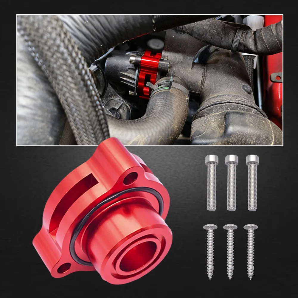 

Car Turbo Blow Off Valve Adapter for Ford Mustang Escape Fiesta ST Fusion Sport 1.5L 1.6L 2.0L 2.7L Adjuable Spacer BOV