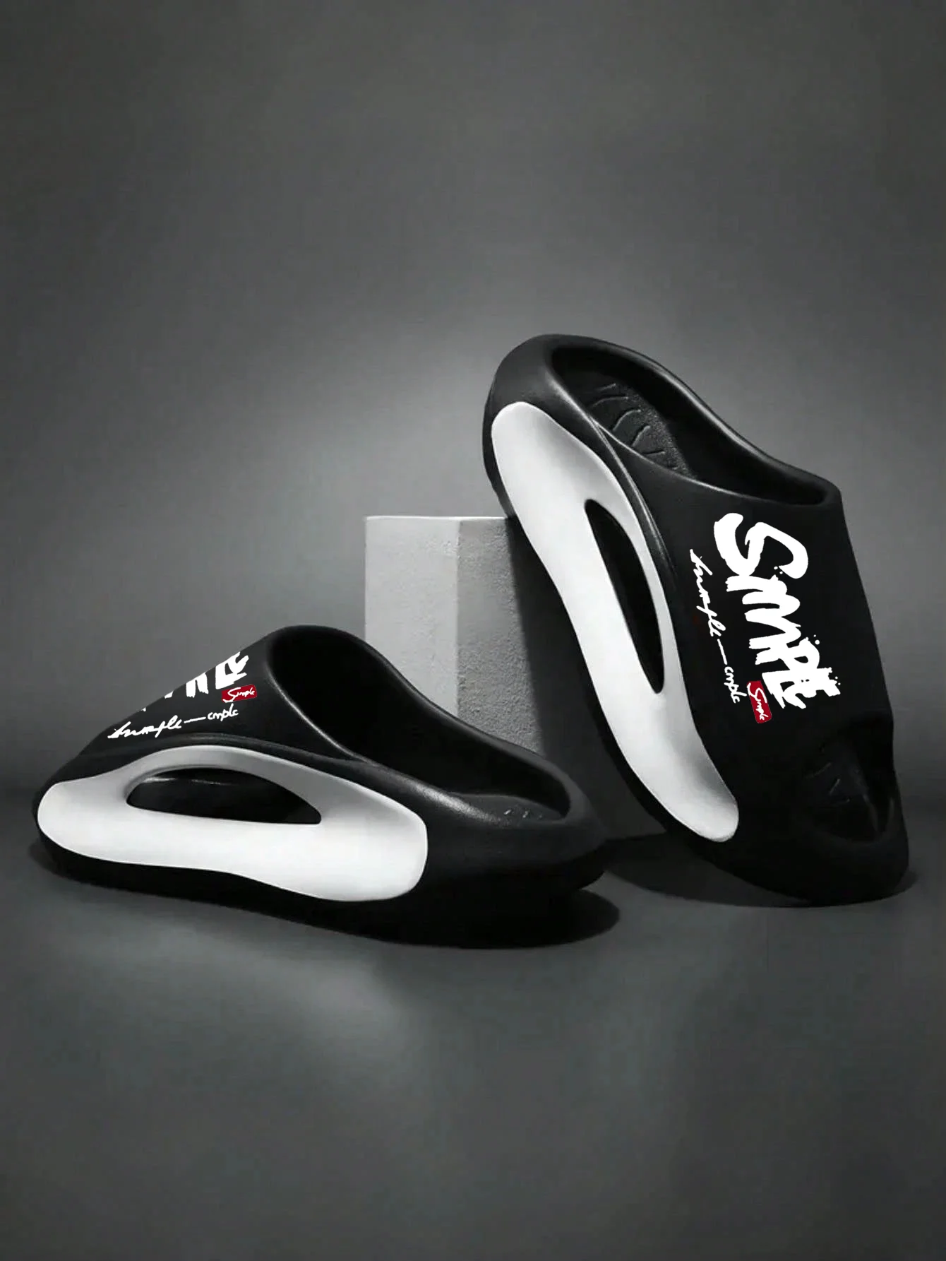Men's and Women's Slippers Fashion Non-Slip Couple Slippers Eva 2 Colors 36-45 image 6