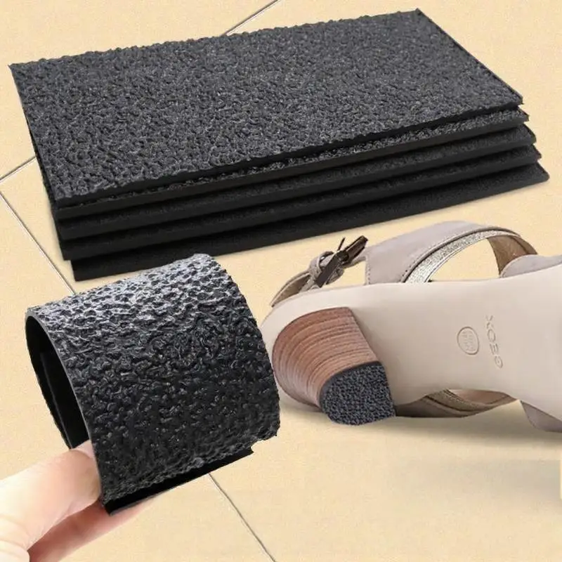

Non-Slip Rubber Shoe Sole Repair Sheet Replacement Heel Pad Outsole Insoles Men Women Shoes Anti Slip Wearable Pads Repair Patch