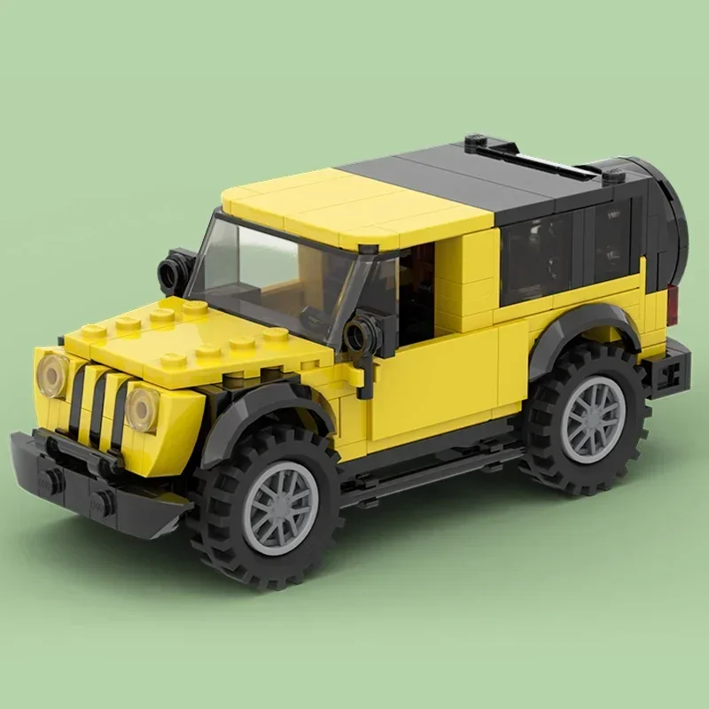 Stadsautomodel Moc Bouwstenen 6-brede Offroad-Snelheidskampioen Technologie Modulaire Blokken Cadeau Kerstspeelgoed Doe-Het-Zelf Sets Assemblage