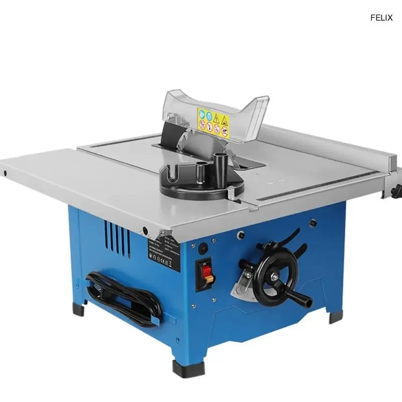 

Portable 8 Inch Household Miniature Woodworking Tablesaw Electric Multifunctional Precision Dustproof Decorative Cutting Machine