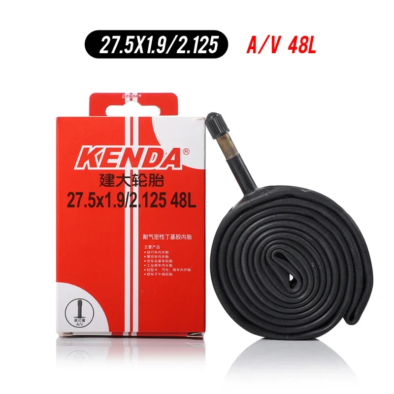 2PCS KENDA bicycle inner tube 26/27.5/29 camera Schrader Presta valve 48L inner tube mountain bike tubes tire chambre air