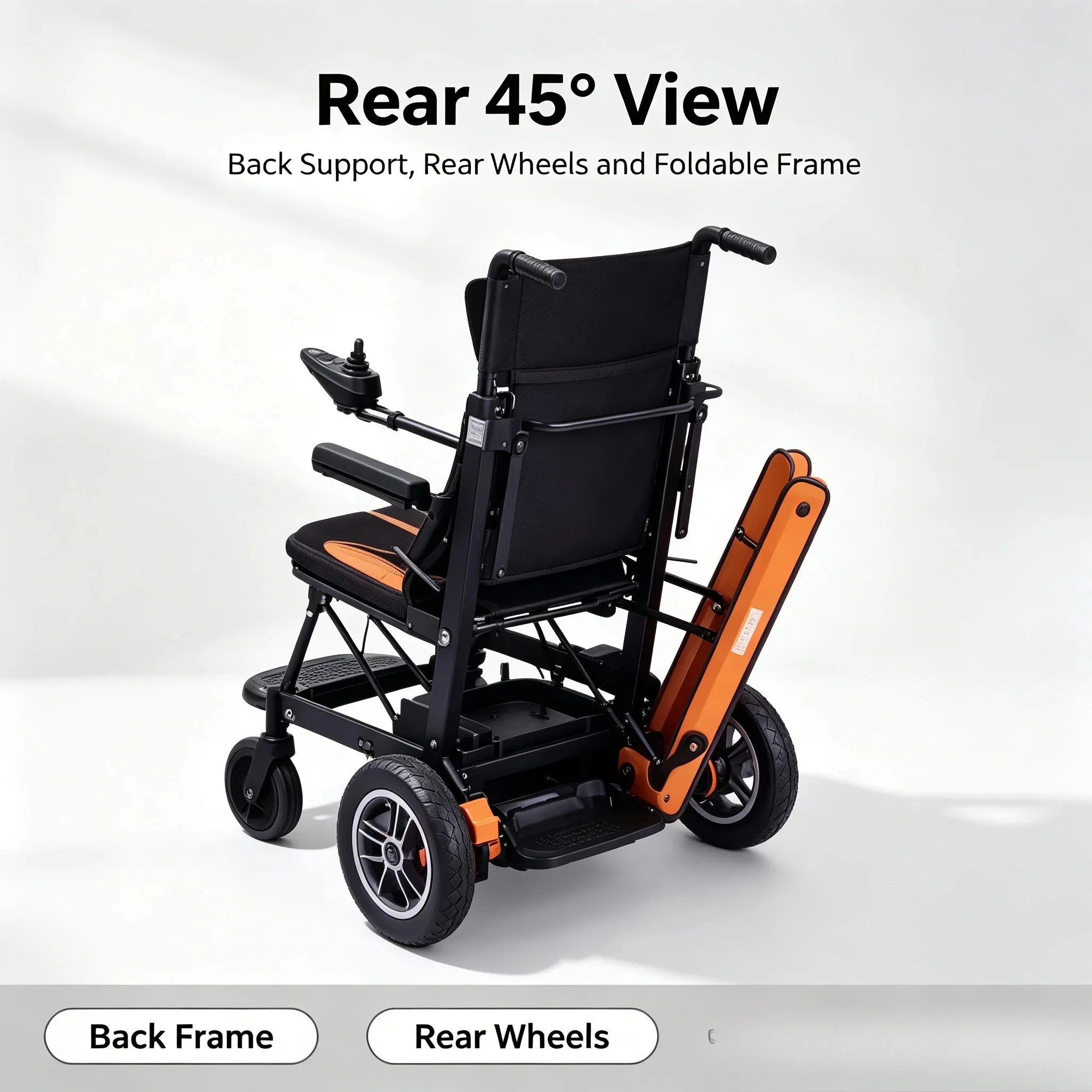 Climbing machine for the elderly disabled Electric crawler stair climbing machine Wheelchair foldable electric vehicle