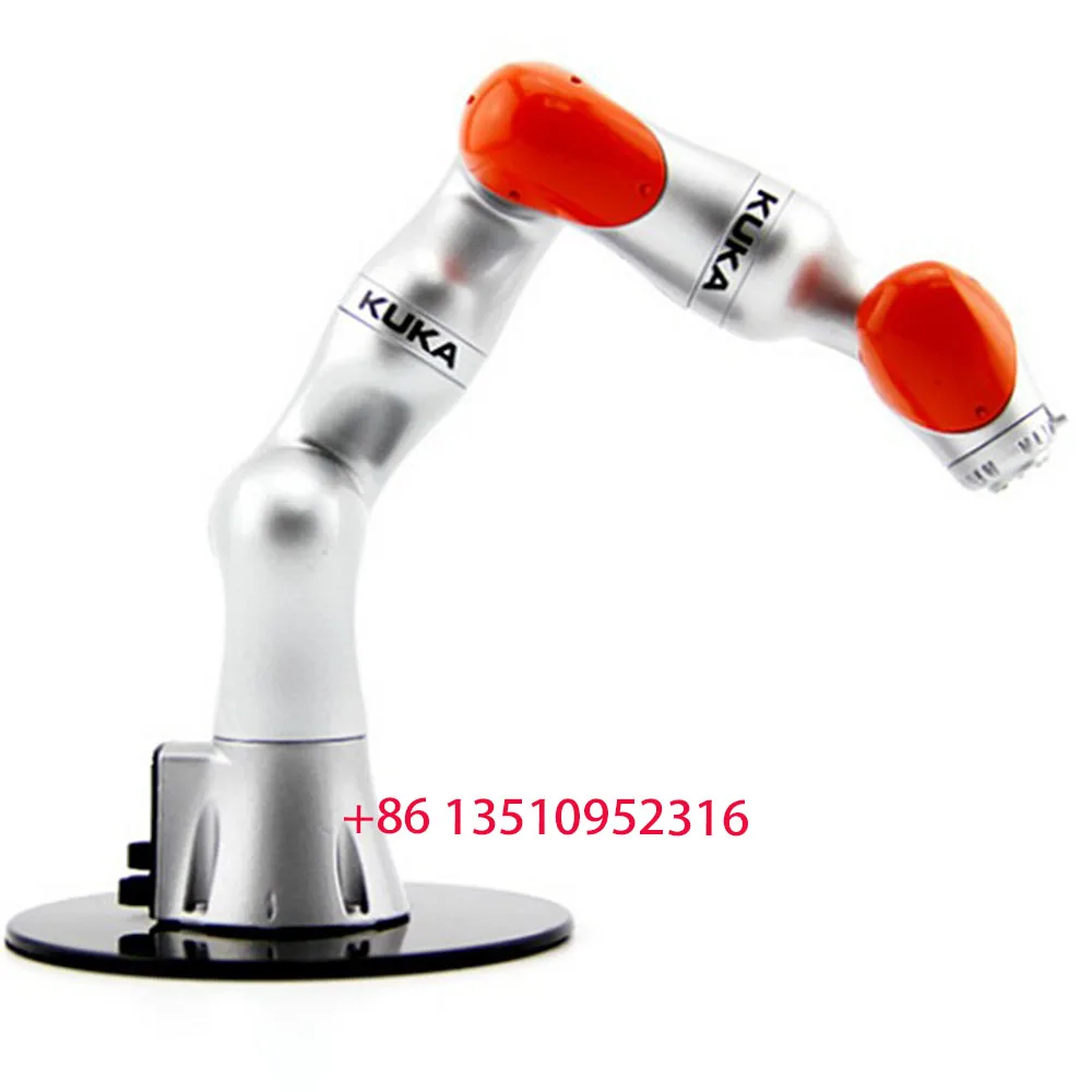 Nuovo CNC 1:6 KUKA LBR iiwa robot industriale modello di braccio meccanico display per sussidi didattici a sei assi