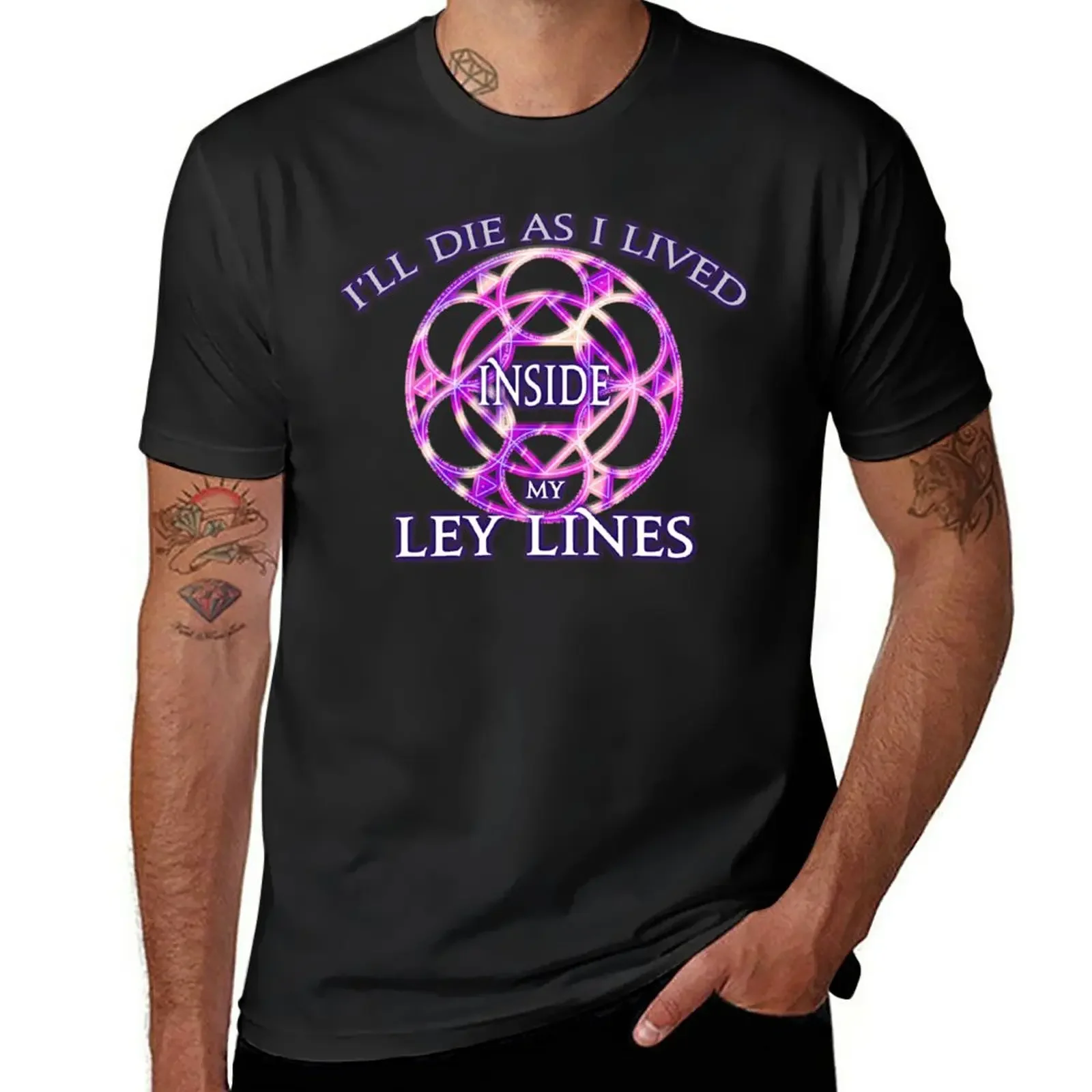 New Inside My Ley Lines T-Shirt korean fashion sports fan t-shirts kawaii clothes summer tops plain t shirts men