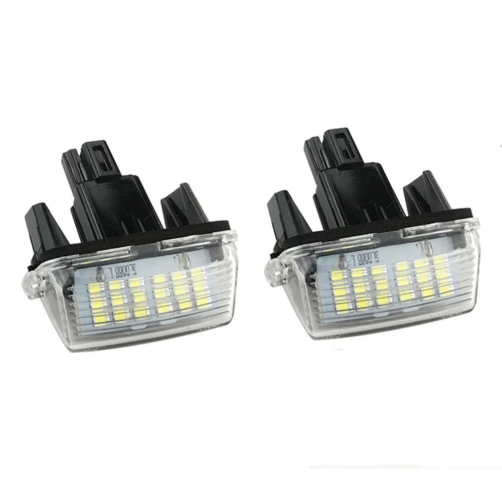 18-SMD LED license plate light white lamps For Toyota Corolla Yaris Vios 2014 2015 2016