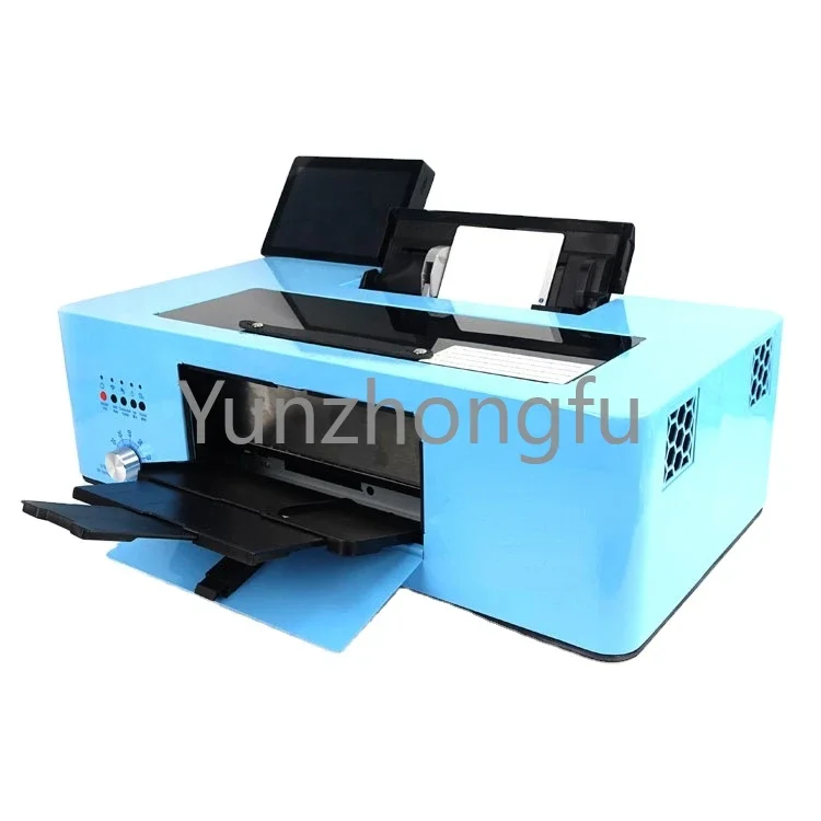 Smart UV-Drucker Mit 8 Zoll Touch-Computer HD Geprgt Druck Fr PUV PC TPU Leder Beschichtetes Papier Material