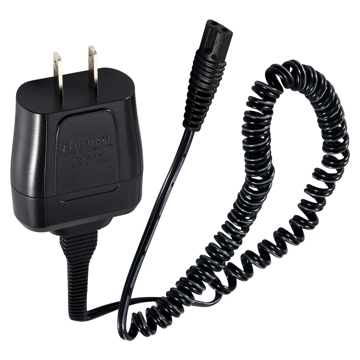 Cable de alimentación para afeitadora Braun serie 7, 3, 5, S3, cargador para maquinilla de afeitar eléctrica Braun 190/199, adaptador de repuesto de 12V, enchufe estadounidense