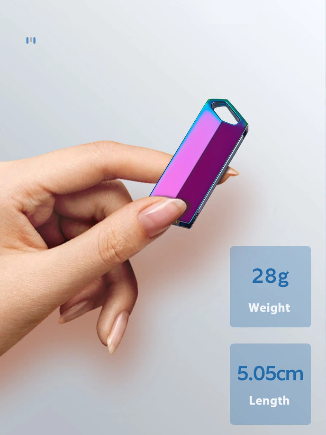 Multifunctional U-Disk Electronic Lighter with Keychain, Type-C Mobile Phone, USB Charging Lighter, Cool Fashion