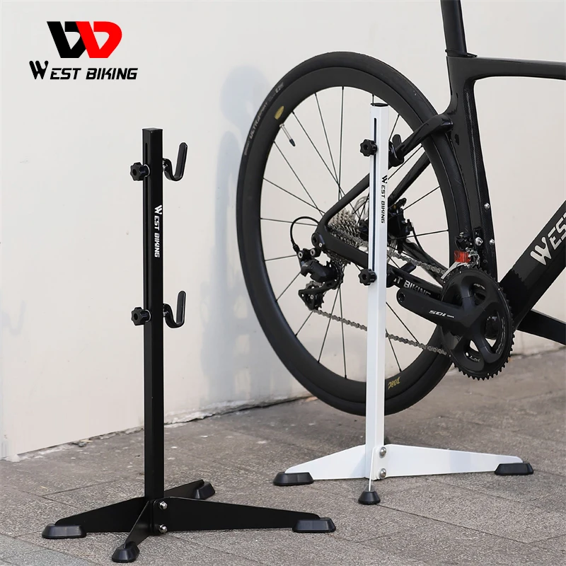 Hot Sale WEST BIKING Bicycle Parking Rack For MTB Road Bike Indoor Bike Repair Stand Indoor Garage Storage Bike Maintenance