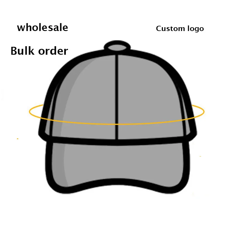 Bulk order Custom logo baseball cap Unisex men sports hat Fishing cycling Tennis Trucker ha Embroidery Snapback hats