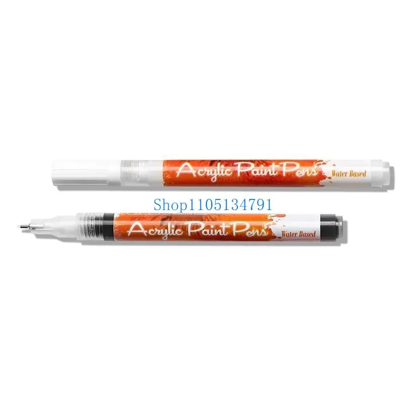 98km Acrylic Paint Pens Fine Tip Pen For Rock Painting Water Resistant Paint Craft