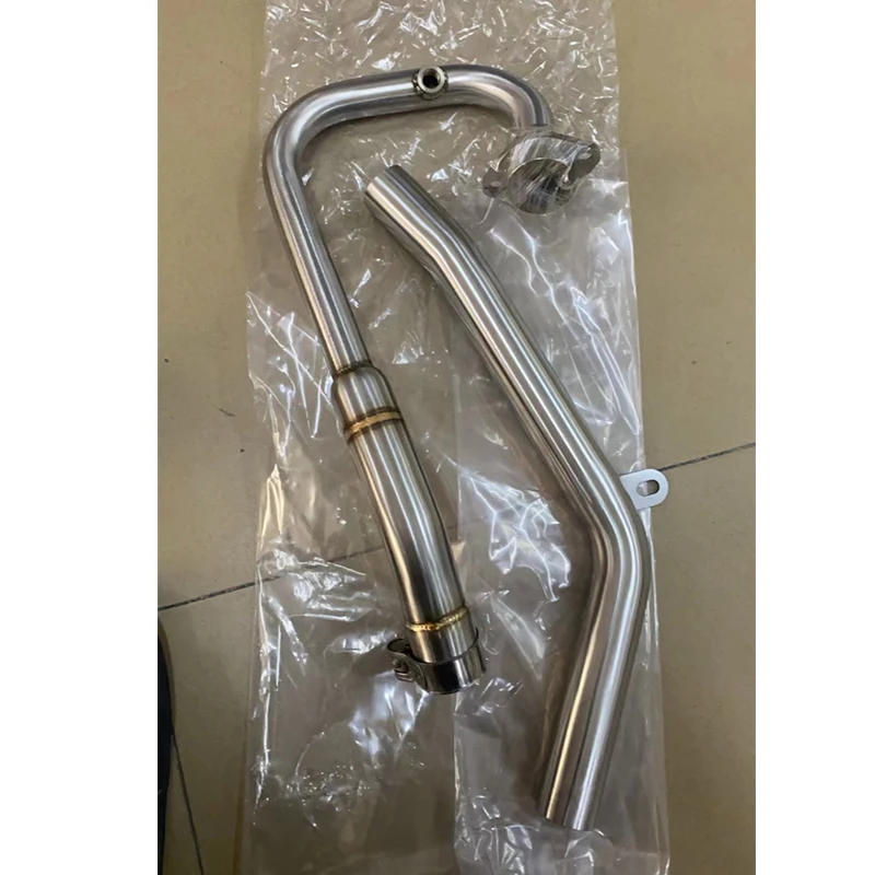 For CFMOTO Papio 125 XO-1 XO-2 XO Baboon Racing 2023 2024 Motorcycle Exhaust Escape System Front Mid Link Pipe Original Muffler