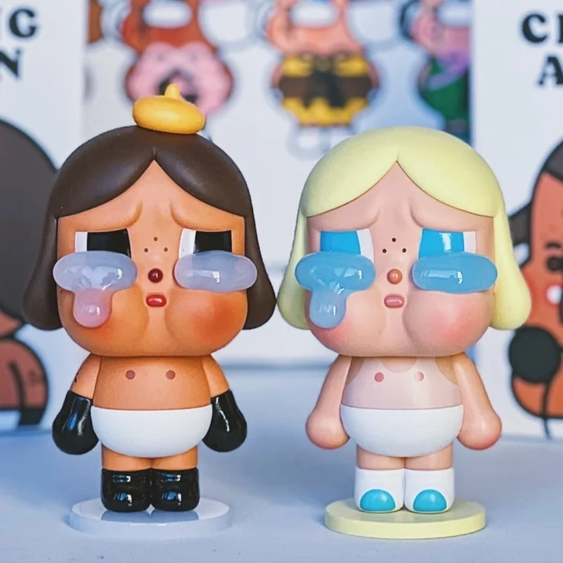 

Original Crybaby Crying Again Series Figures Blind Box Toys Crybaby Surprise Mysterious Box Dolls Collectible Model Decor Toy