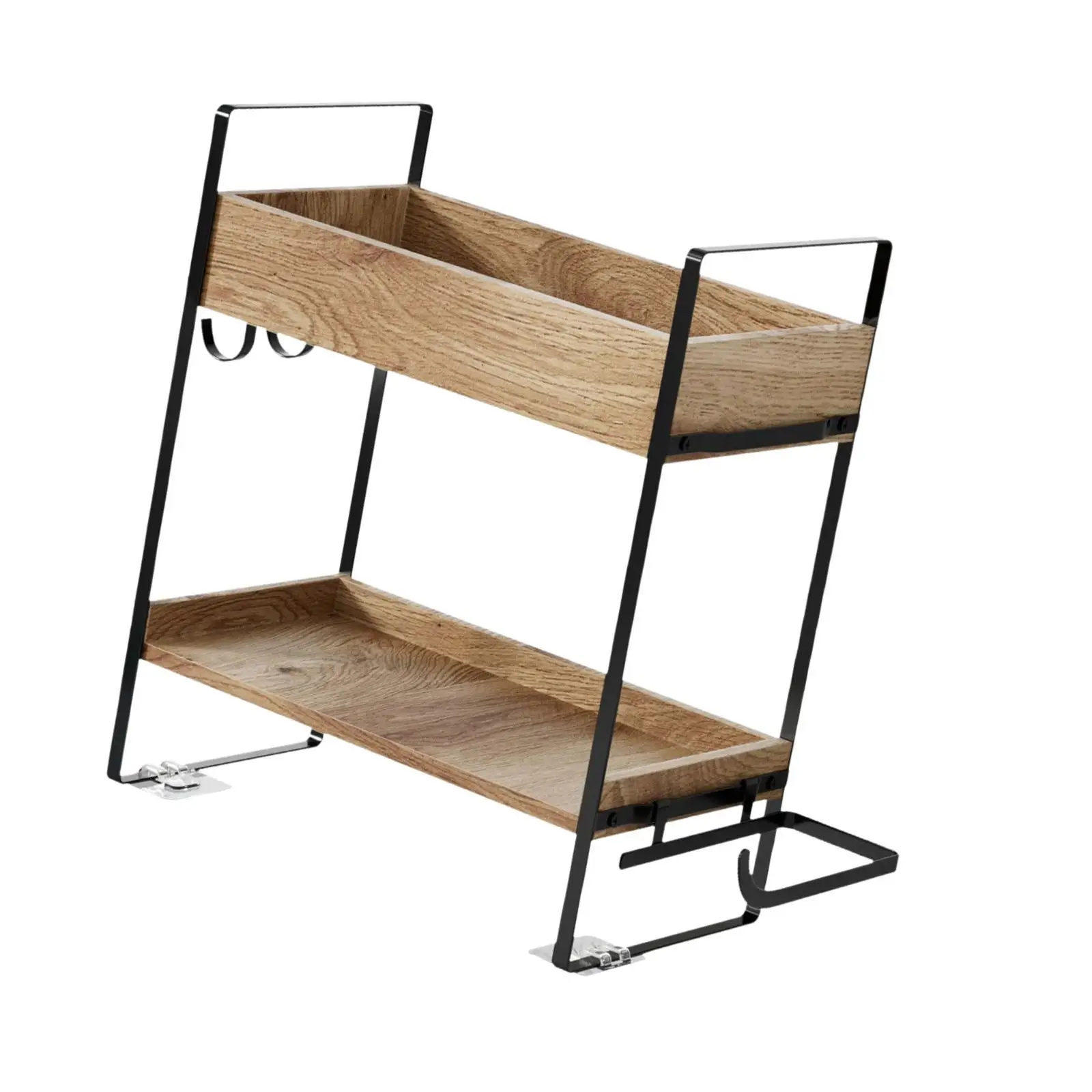 over The Toilet Storage Portable Storage Rack for Farmhouse Washroom Kitchen