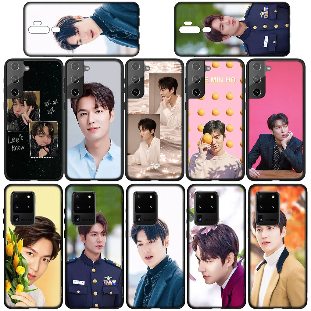 Lee MinHo K POP Min Ho Soft Cover Phone Casing for Samsung Galaxy S21 S20 Fe S23 S22 Ultra S8 Plus A12 A13 A21S A71 M21 Case