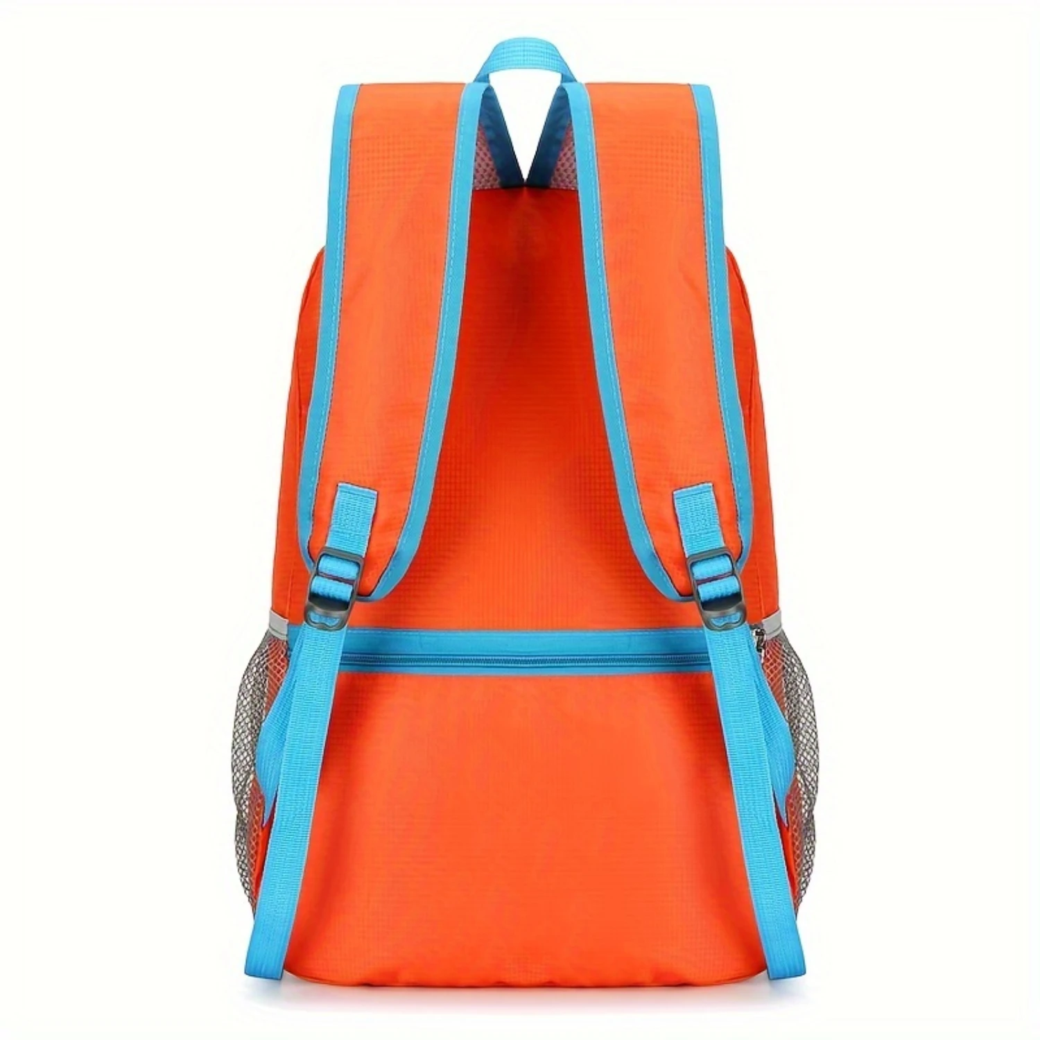 Men's Solid Color Travel Backpack - Fashionable Hiking and Camping Outdoor Sports Bag