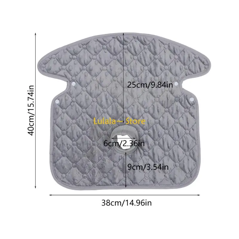 Y4QA Comfortable Baby Protector Mat for Travel Strollers Car High Chair Leakproof Machine Washable