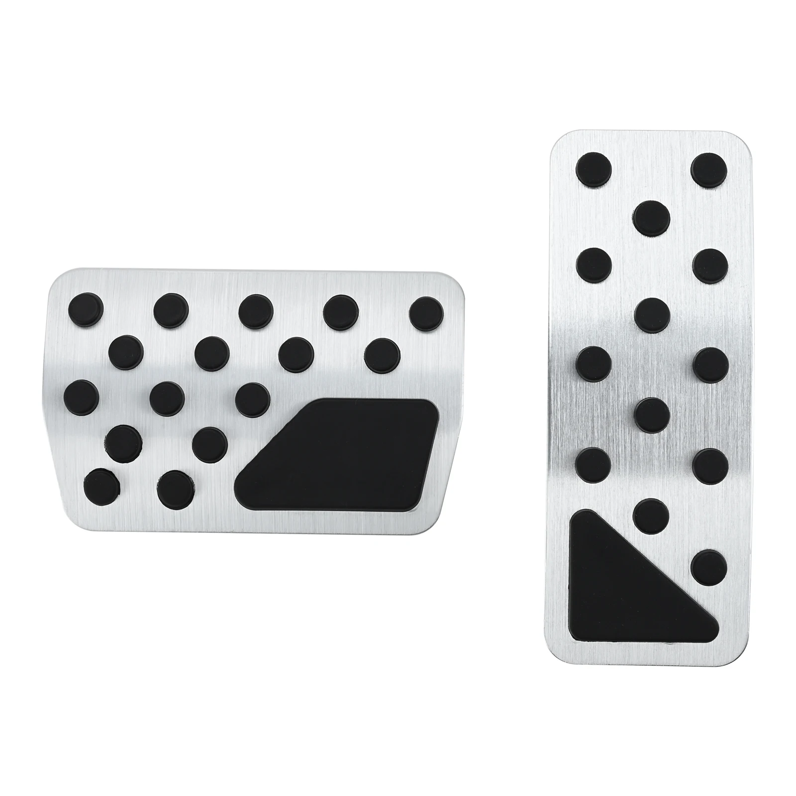 

2pcs/set Aluminum Alloy Pedal Cover Universal for Jeep Grand Cherokee Durango 2011-2023 Accelerator Gas and Brake Pedal Covers