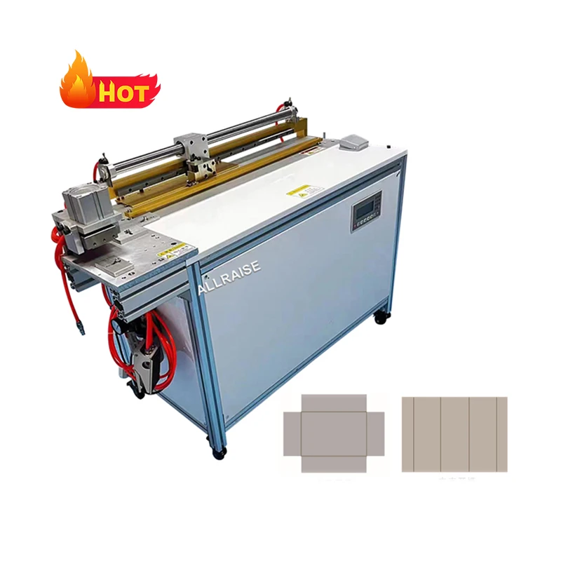 Manual Pneumatic Semi Automatic  Cardboard Box V Groove Machine Corner Cutter Rigid Grey Board Cardboard V Grooving Machine