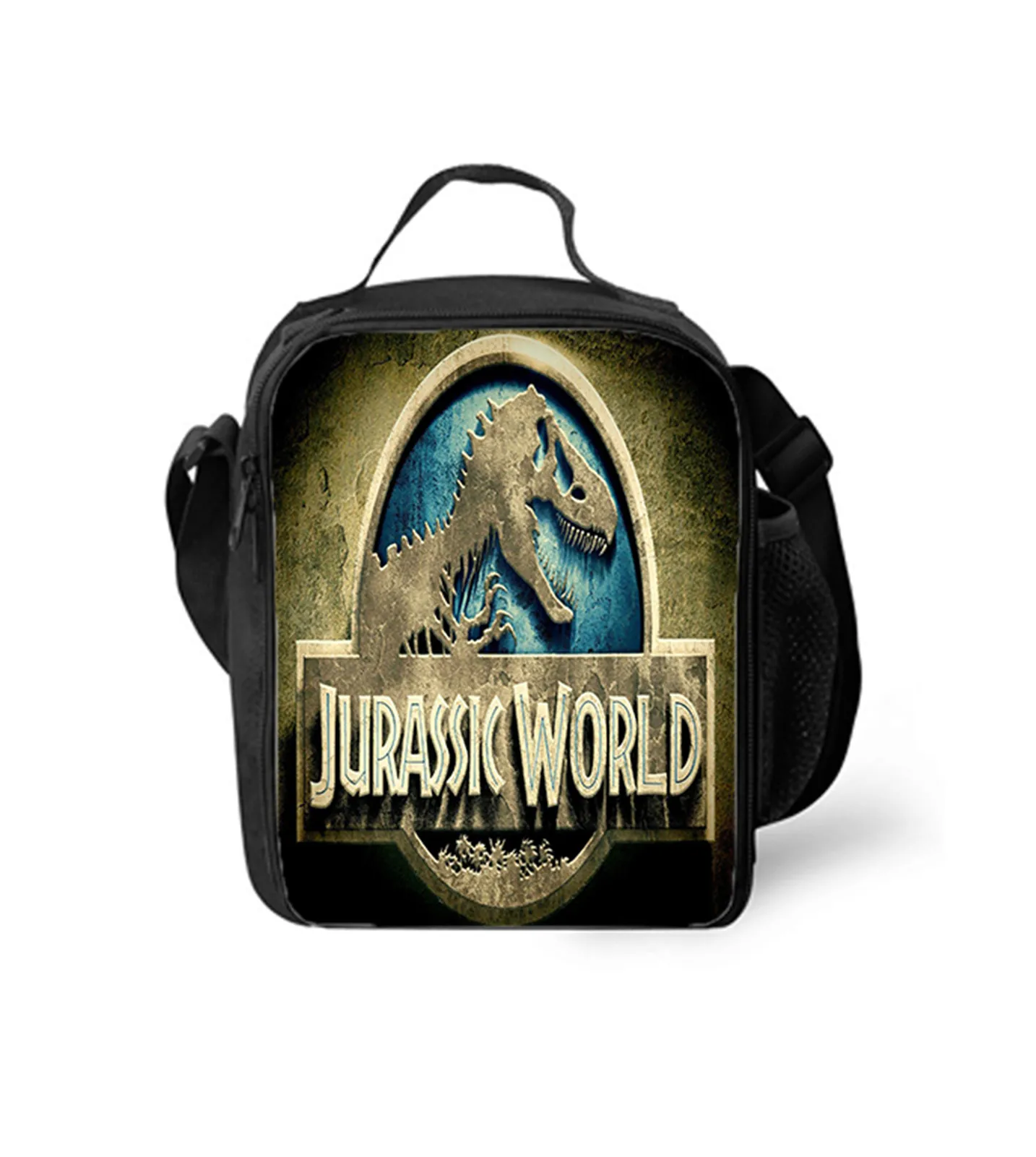 Jurassic World Student Insulated School Bag-Water Proof Lunch Box-Classic Lunch Tote for Picnic