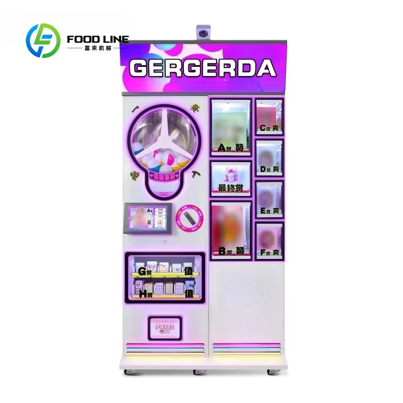 Egg Twister Game Board Capsule Vending Machine with Button Control Candy Vending Machine