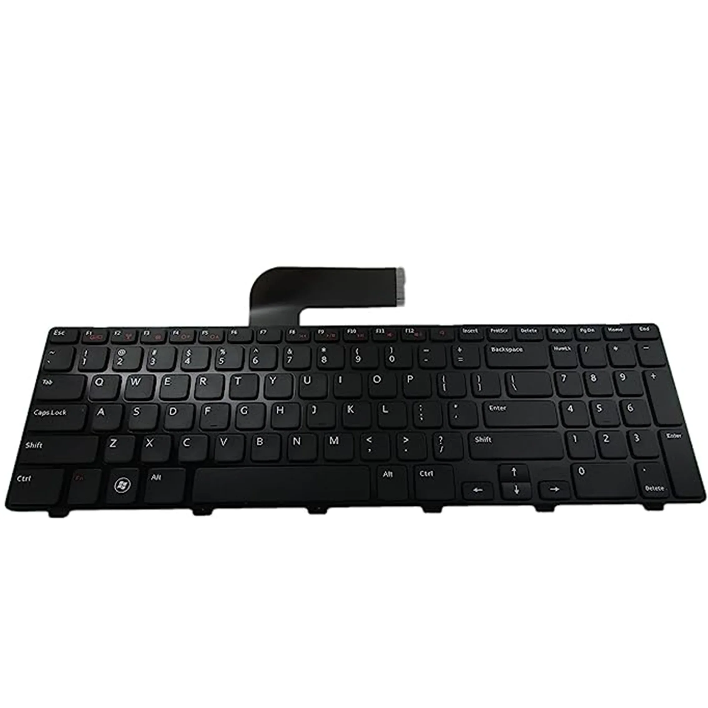 eplacement Keyboard Compatible for Dell Inspiron M5110 N5110 Series Black US Layout