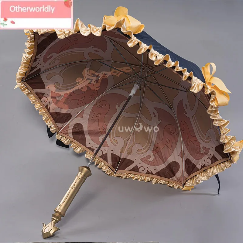 

25COSIn Stock Navia Cosplay Umbrella Prop Game Genshin Impact Weapons