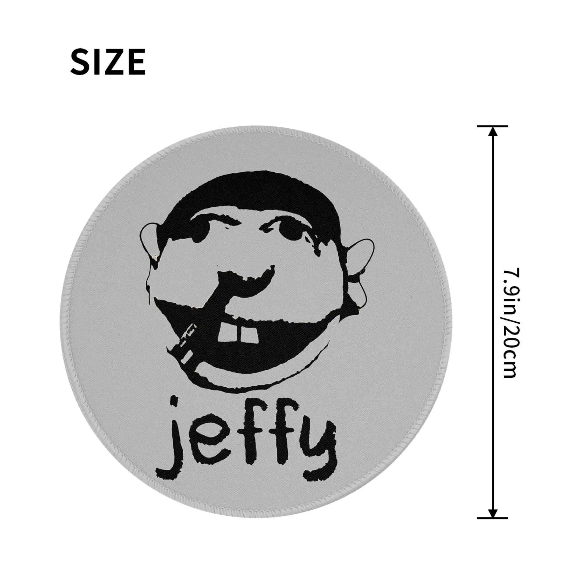 jeffy face sml rapper Mouse Pad Computer Keyboard Mouse Mat Gamer PC Laptop Desk Mat Office Accessories Table Mats