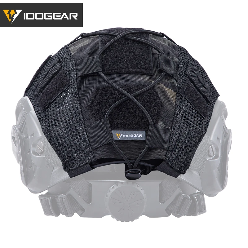 IDOGEAR-funda táctica para casco Ops-Core FAST PJ, equipo de juego de guerra de Paintball, cubierta para casco CS FAST 3802