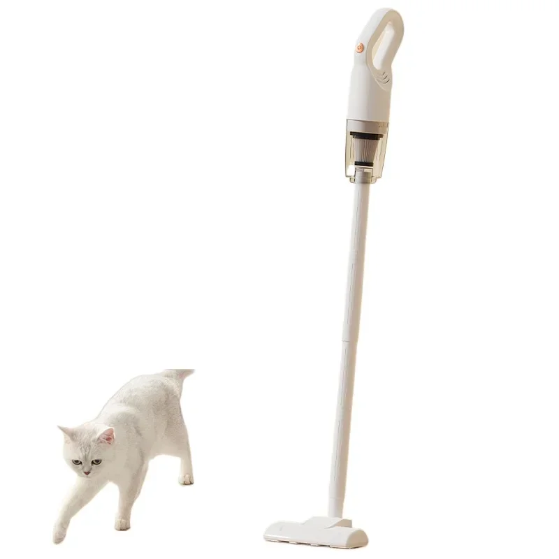 Vacuum cleaner household small large suction strong mite removal handheld suction and towing machine wireless rechargeable
