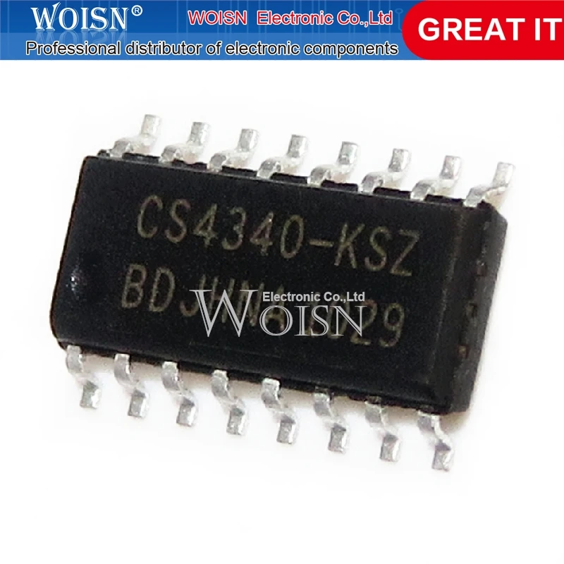 

10PCS CS4340-KSZ CS4340 SOP-16