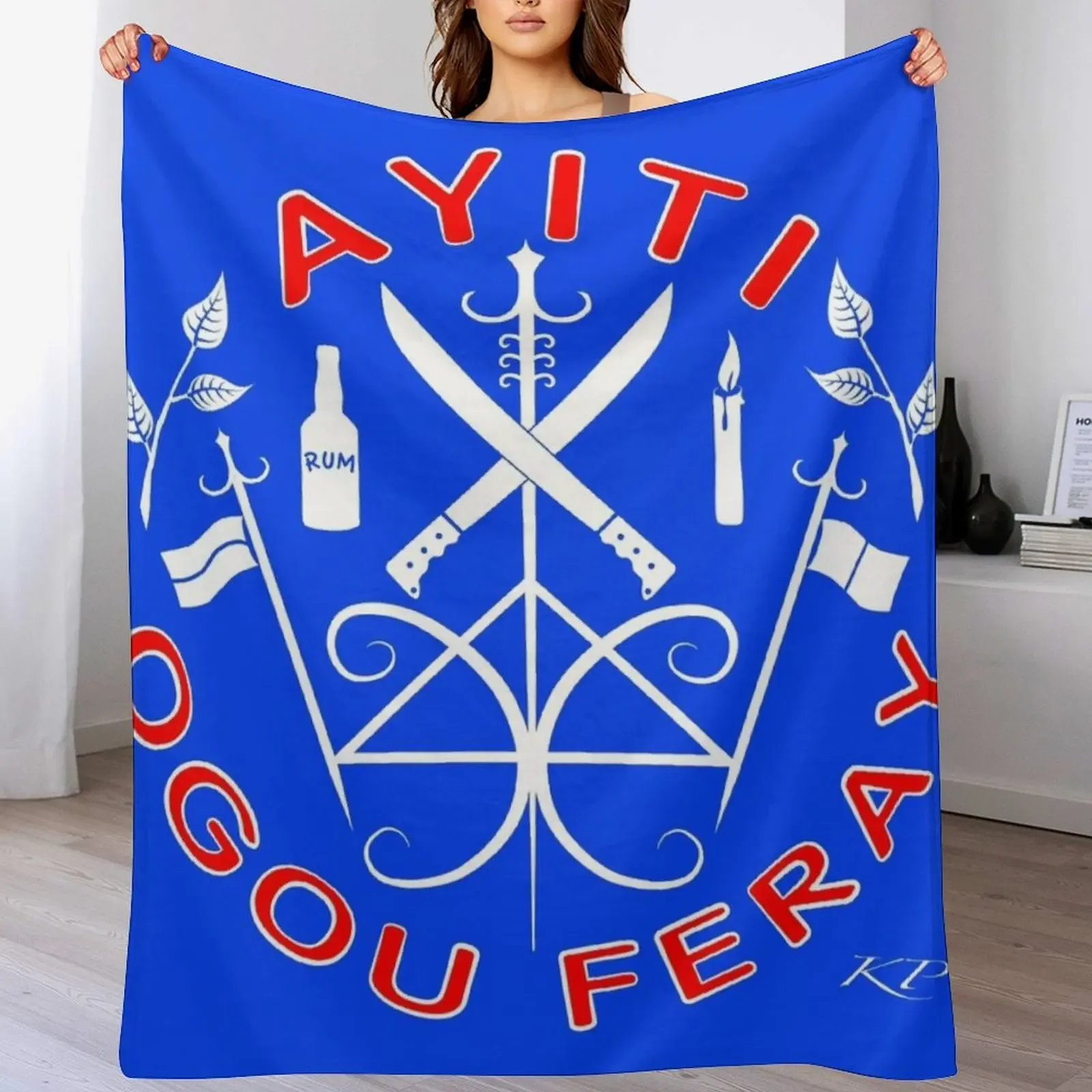 

Ogou Feray Throw Blanket Bed Fashionable manga Decoratives Comforter Blankets