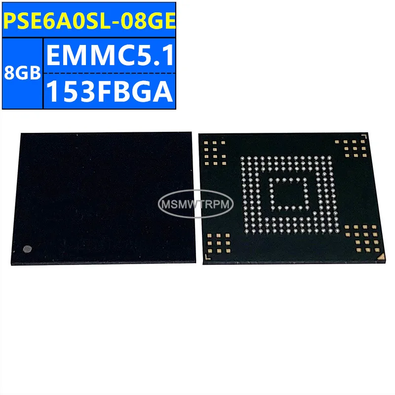 SDINBDG4-8G PSE6A0SL-08GE NCEMAM6G-08G EMMC5.1 8GB 153FBGA ชิปหน่วยความจํา IC ส่วนประกอบอิเล็กทรอนิกส์ใหม่เดิม